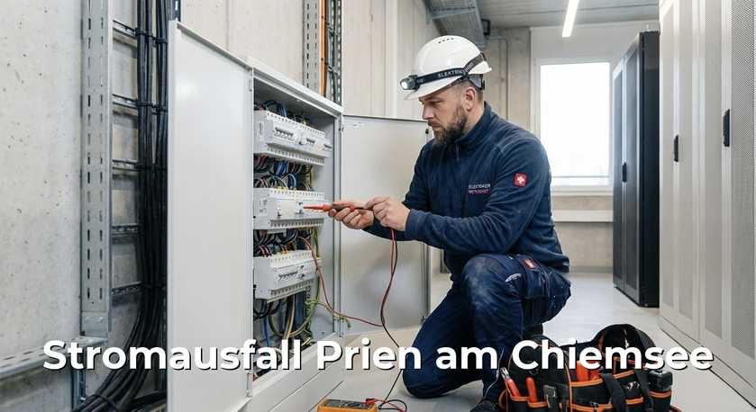 Elektriker Notdienst Prien am Chiemsee – Elektroinstallation 24/7 schnelle Hilfe bei elektroinstallation