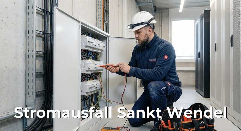 Elektriker Notdienst Sankt Wendel – Elektroinstallation 24/7 schnelle Hilfe bei elektroinstallation