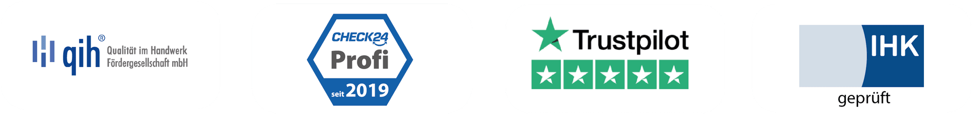 Zertifizierungen und Auszeichnungen für Elektriker Notdienst in Weingarten